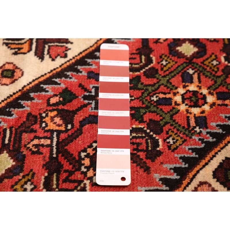 ECARPETGALLERY Hand-knotted Andelz Dark Copper Wool Rug - 3'3 x 4'7