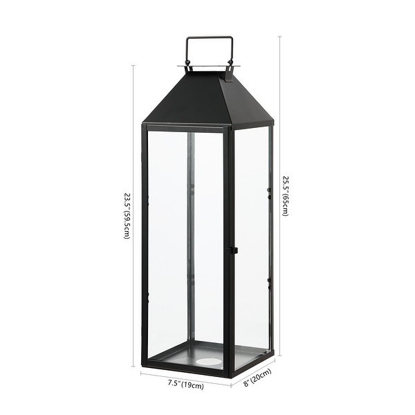 SAFAVIEH Ruane 25-inch Outdoor Lantern - 8