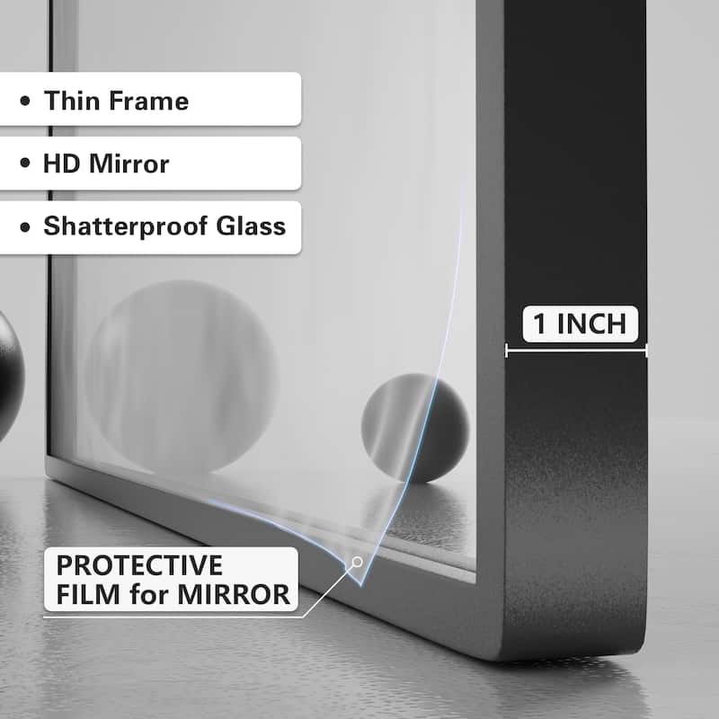 Baroque Ornate Metal Arch Mirror - 19W * 30H Inches