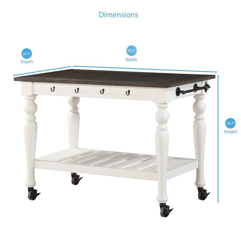 Steve Silver Jillian Farmhouse Counter Height Dining Set