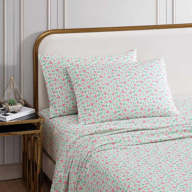 Betsey Johnson Printed Novelty Sheet Sets