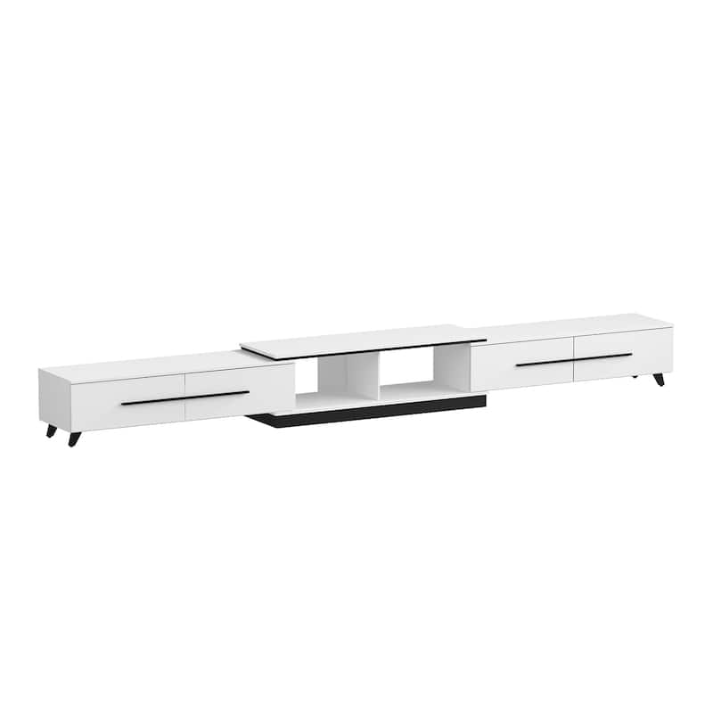 Entertainment TV Stand up to 50-85 inch TV Extendable TV Stand Drawer