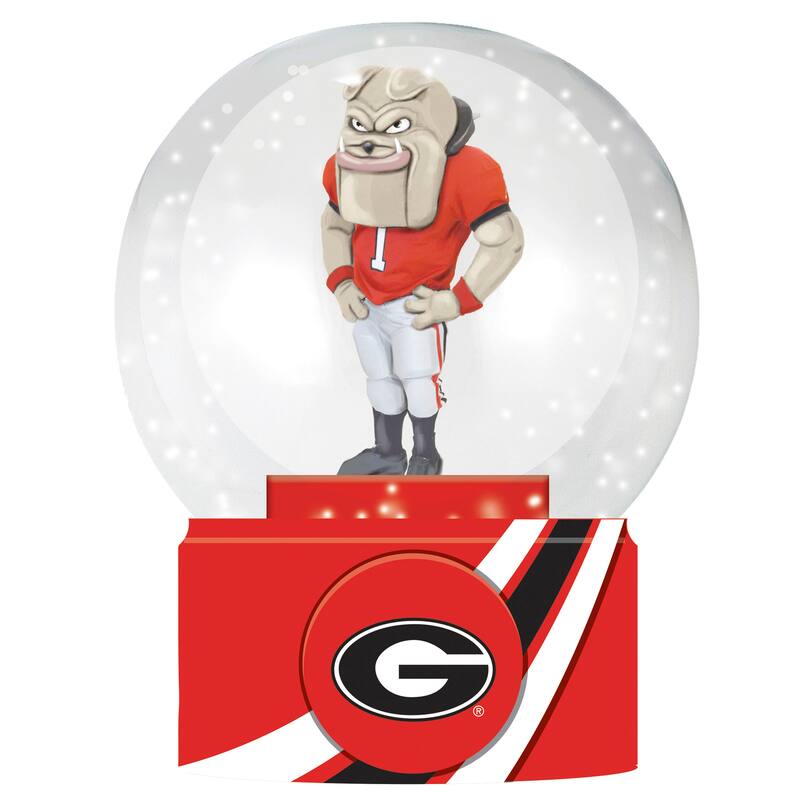 University of Georgia 5 in. Glass Tabletop Snow Globe