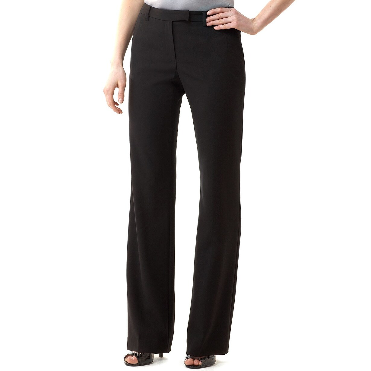 calvin klein straight fit stretch pants