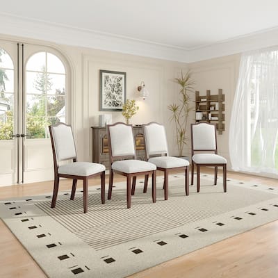 4PCS Wooden Dining Chair