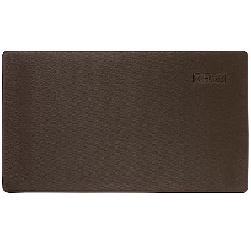 SoHome Cozy Living Seasoned with Love Anti-Fatigue Kitchen Mat, Grey/Red
