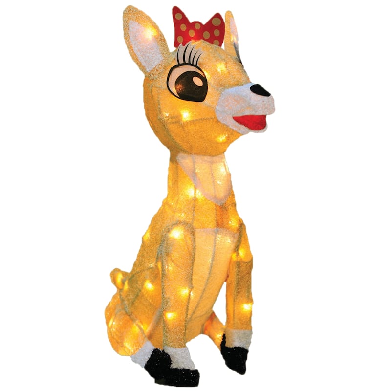 15" Lighted Clarice Outdoor Christmas Yard Decoration
