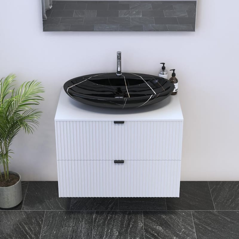Nicole 2S 80 Floating Bathroom Vanity (32" Width)