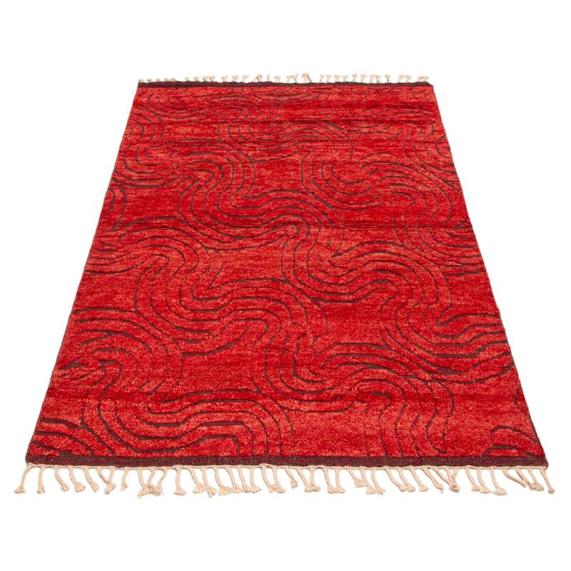 Tangier Red Rug 5'2" x 8'0" - 5'2 x 8'0