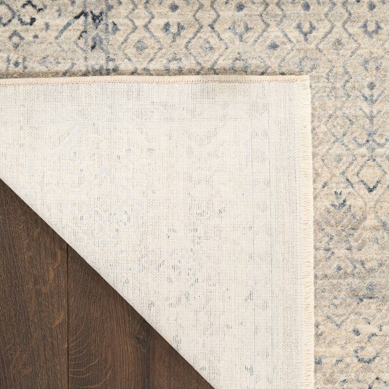 Nourison Home Sultana Indoor only Blue Moroccan Area Rug