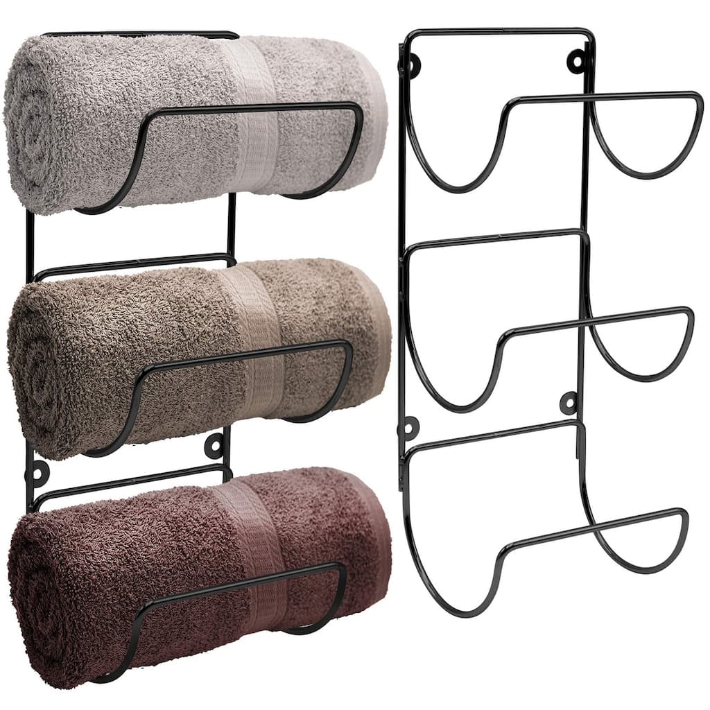 Sorbus Wall-Mount Towel Rack (Multi Set)