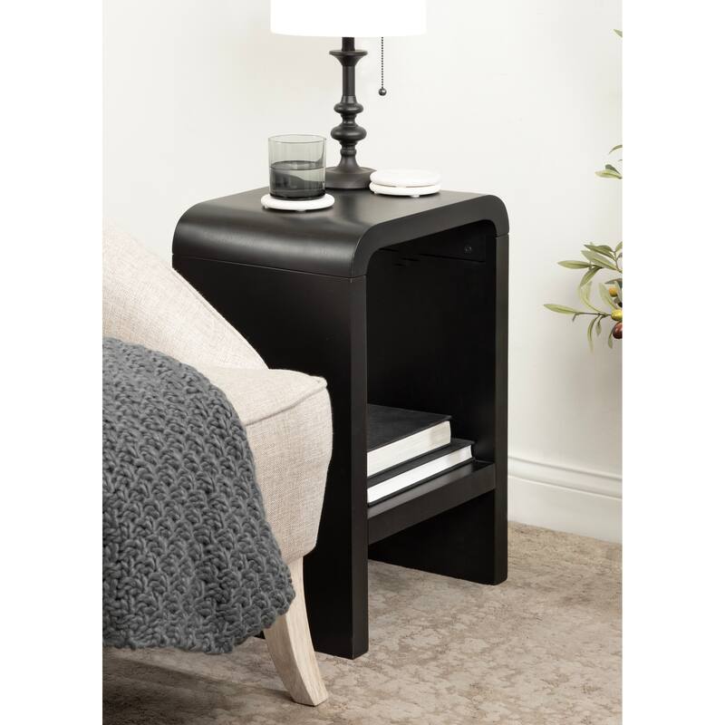 Kate and Laurel Reddy Radius Arch Side Table - 16x12x24