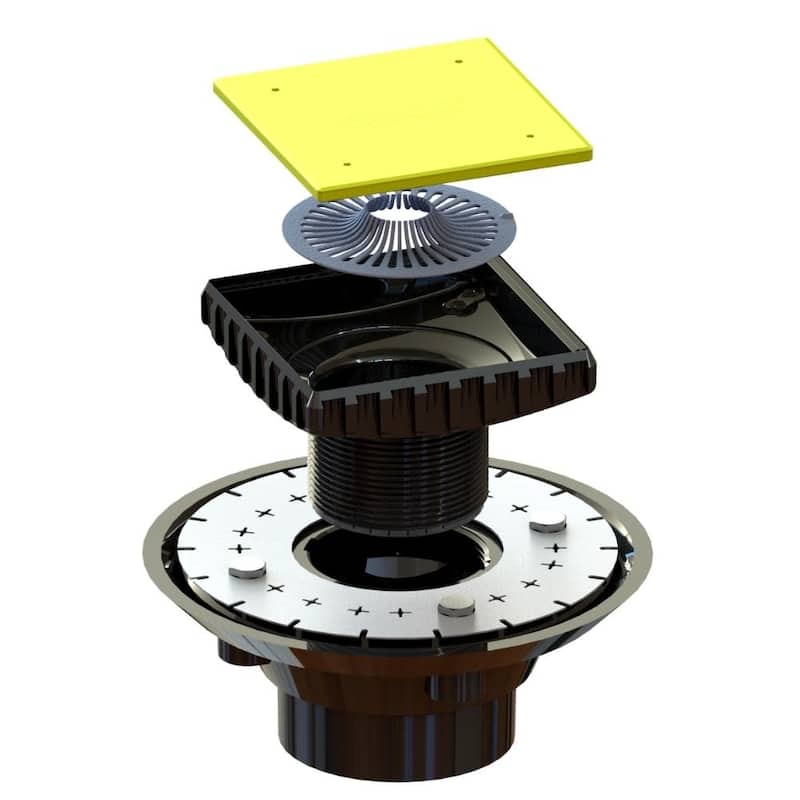 Ebbe America Shower Drain Components - Natural