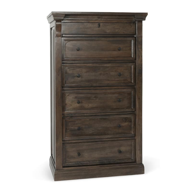 Classic Home Adelaide Six-Drawer Dresser in Cocoa Brown