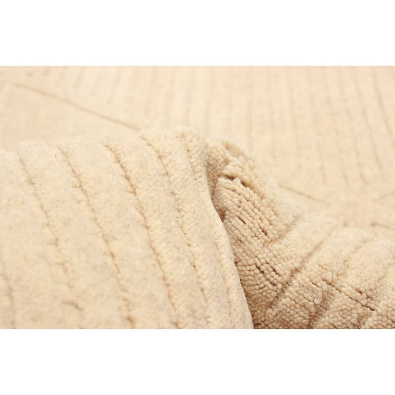 Kashkuli Gabbeh Beige Rug 5'4" x 5'4" - 5'4 x 5'4