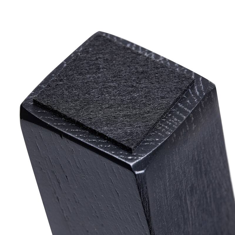 Modern Nesting Table Glass End Table with Criss Cross Base 24" Round