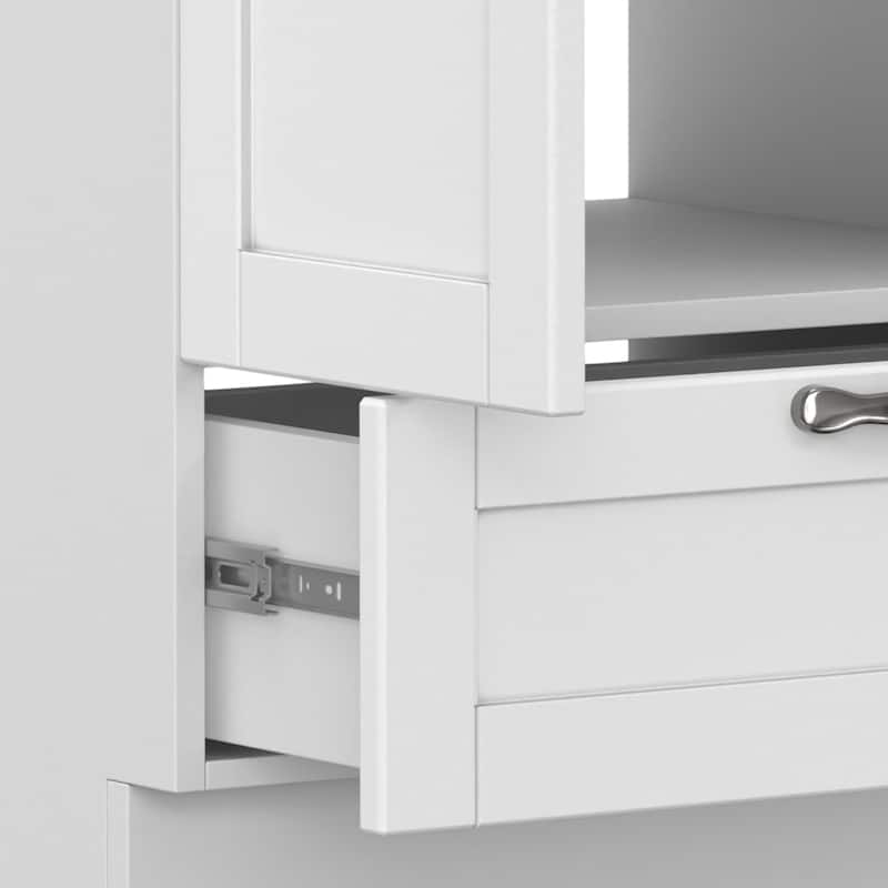 WYNDENHALL Janine Transitional ABS Utility Sink & Cabinet
