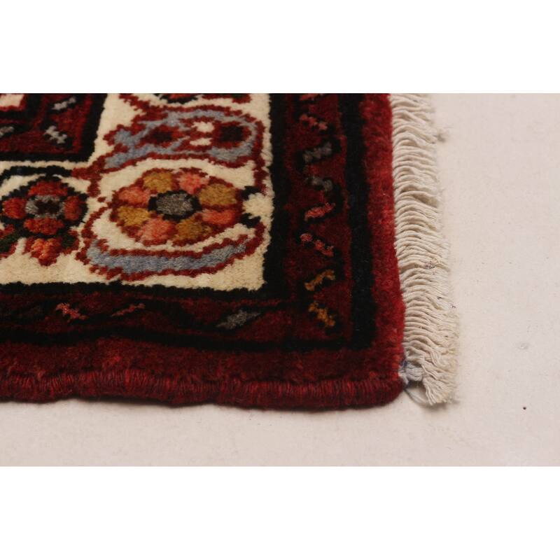ECARPETGALLERY Hand-knotted Andelz Red Wool Rug - 3'8 x 12'4