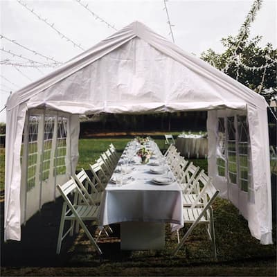 White Party Tent for Family Party Wedding