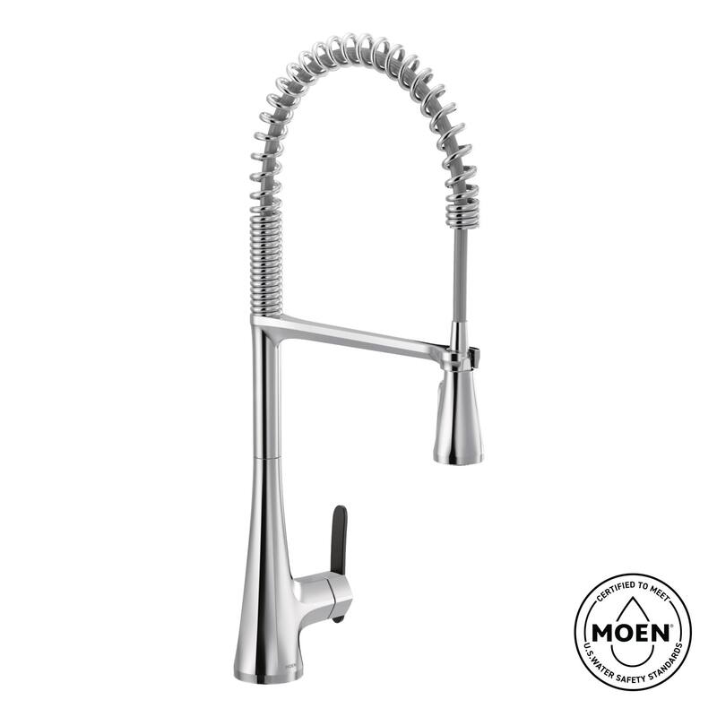 Moen Sinema 1.5 GPM Single Hole Pre-Rinse Pull Down Kitchen Faucet