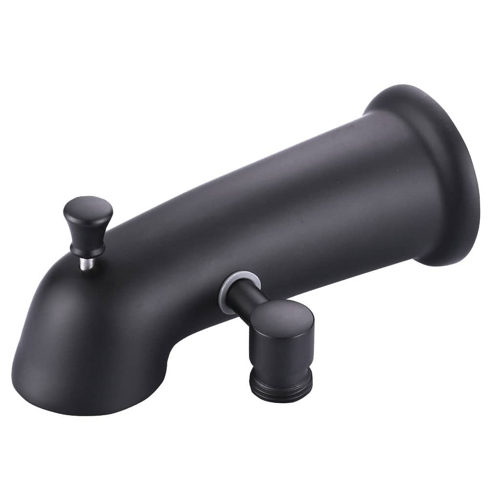 WOWOW Integrated Diverter Bathtub Spout with Showerhead Connection