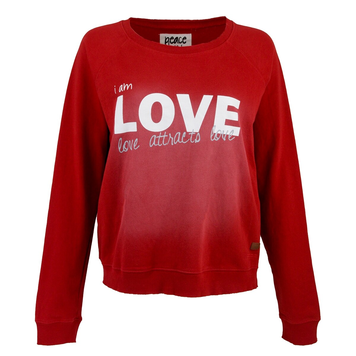 Shop Peace Love World Women S Gabs Pullover Red S Overstock