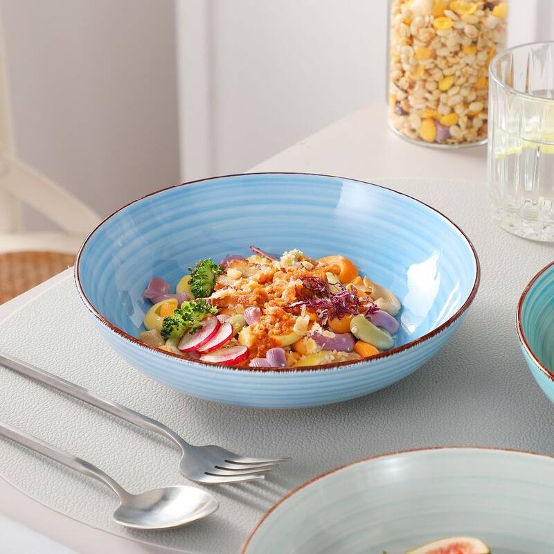 vancasso Bonita Sturdy Stoneware 6-Piece Bowls Set