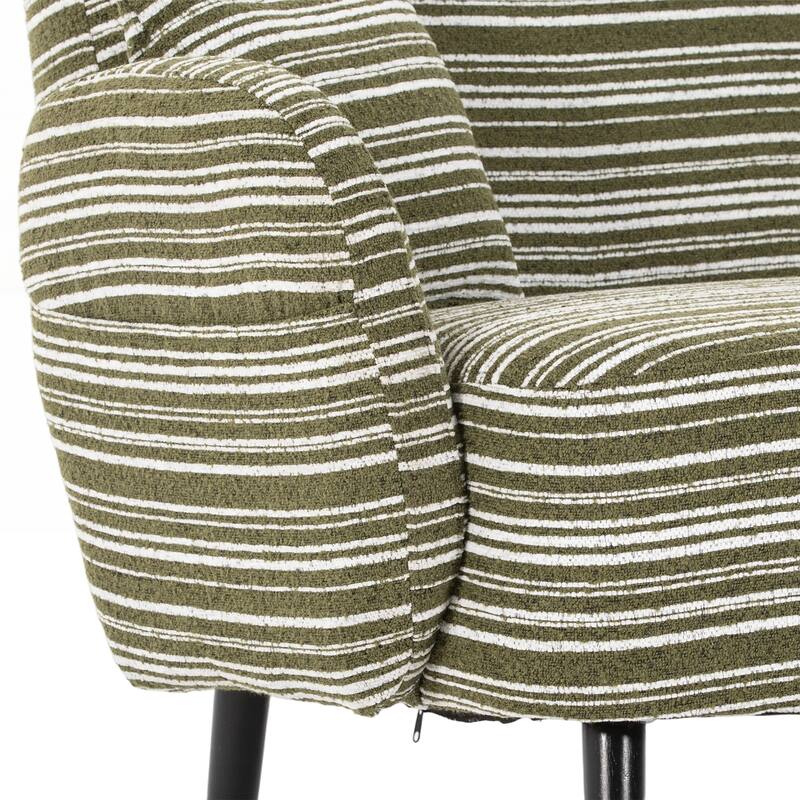 Modern style two-seater sofa with ultra-comfortable armrests, armrest pillows