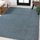 preview thumbnail 32 of 111, JONATHAN Y Maribo Minimalist Scandi Striped Navy/ivory Area Rug