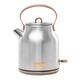 preview thumbnail 13 of 56, Haden Heritage 1.7 Liter Stainless Steel Electric Tea Kettle Steel / Copper