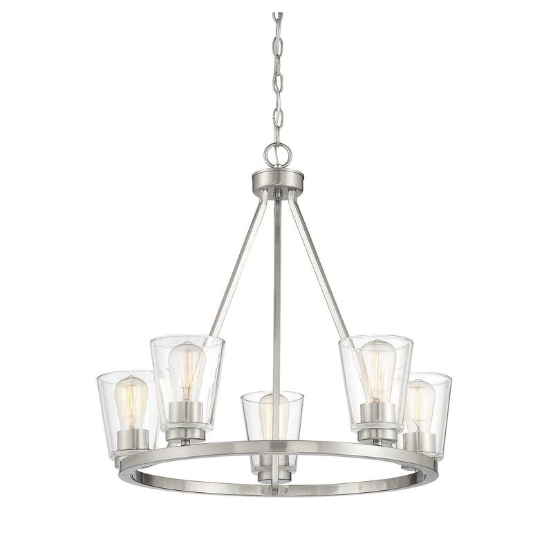 Savoy House Calhoun 5 Light 25" Wide Ring Chandelier