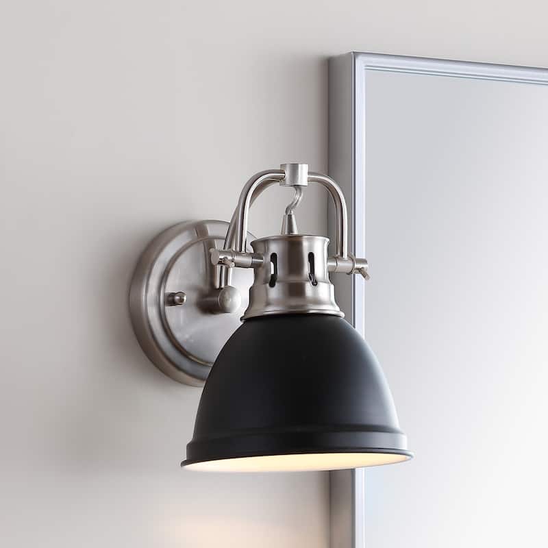 SAFAVIEH Lighting Lawson LED Bathroom Sconce - 6.5"x8.5"x8.5"