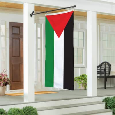Palestine National Double Sided Flag w/ 2 Grommets, 3'x5'