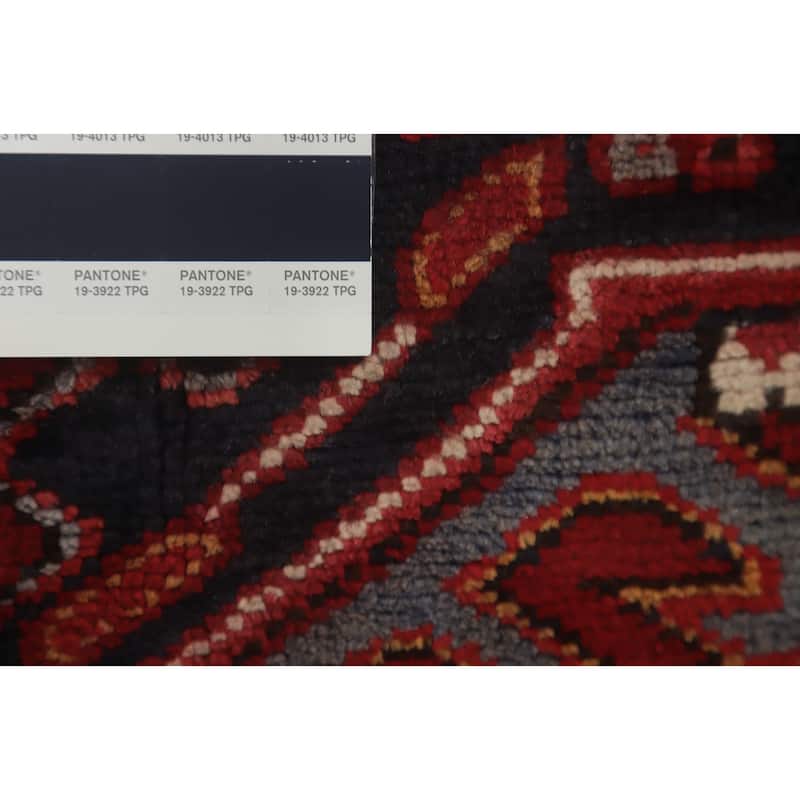Hand Knotted Oriental 100% Wool Carpet Traditional Medallion Red Heriz Area Rug - 13' 0'' X 9' 8''