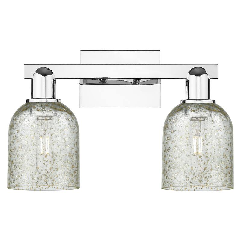Innovations Lighting Endless Possibilities Arcadia - Caledonia - 2 Light 16" Bath Vanity Light - Polished Chrome/Mica