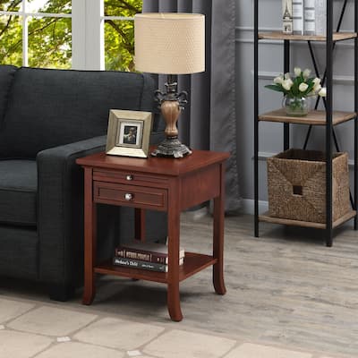Copper Grove Aubrieta Single-Drawer End Table