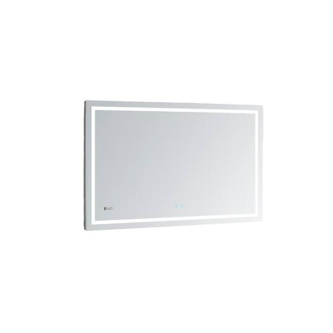 AQUADOM Daytona LED Mirror for Bathroom with Touch Control, Defogger