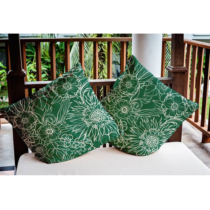 Zentangle Decorative Indoor/Outdoor Pillow