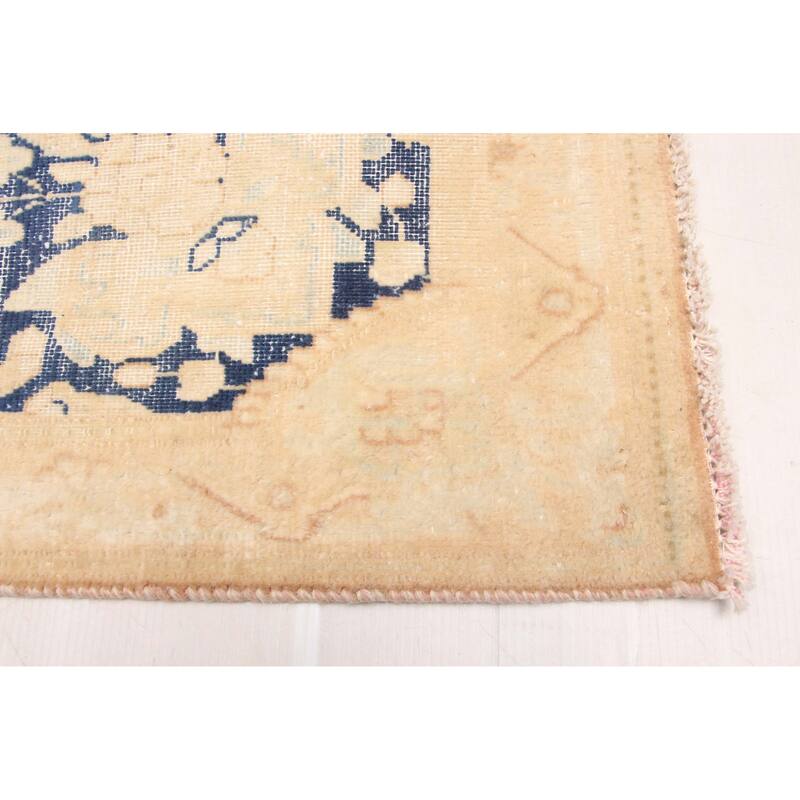 ECARPETGALLERY Hand-knotted Antalya Vintage Light Brown Wool Rug - 9'9 x 13'4