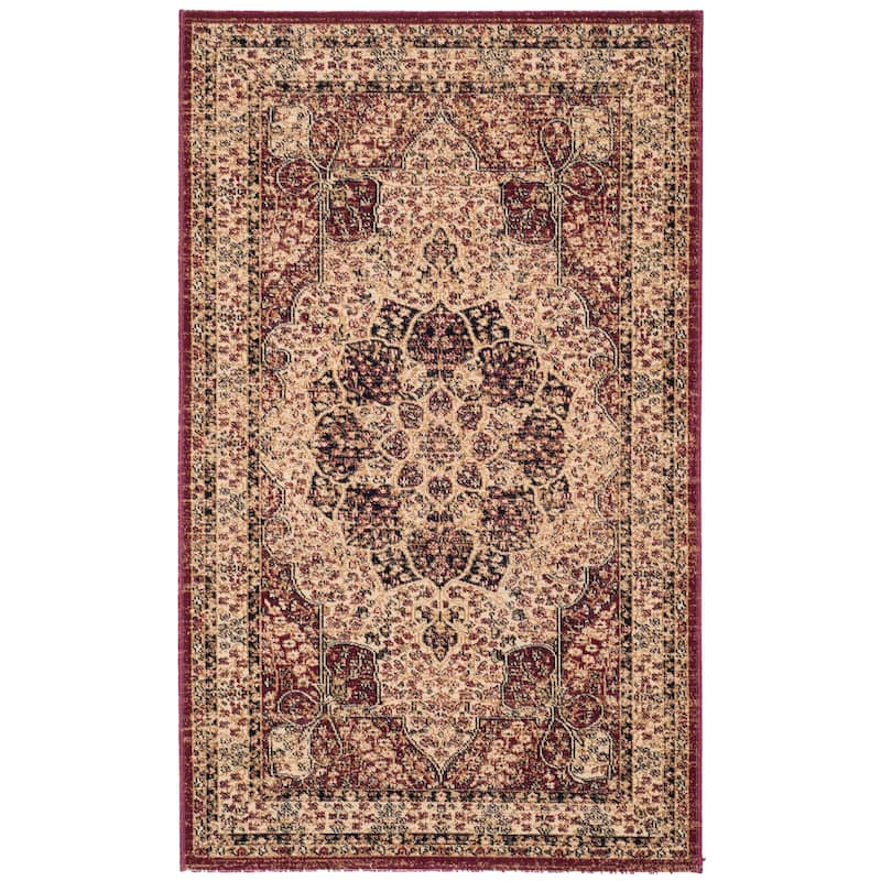 SAFAVIEH Lavar Kerman Judi Traditional Oriental Cotton Rug