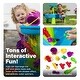 preview thumbnail 3 of 4, Rain Showers Splash Pond Toddler Water Table, 13 Piece Toy Accessories