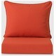 preview thumbnail 7 of 5, Birchwood All Weather HDPE Outdoor Patio Deep Seating Gray Loveseat (2-Piece)