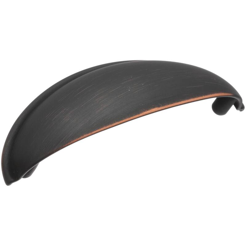 Amerock BP22094 Ravino 3" Center to Center Cup Cabinet Pull - Oil Rubbed Bronze