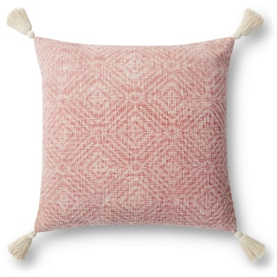 Alexander Home Distressed Tribal Diamond Tassel Pillow