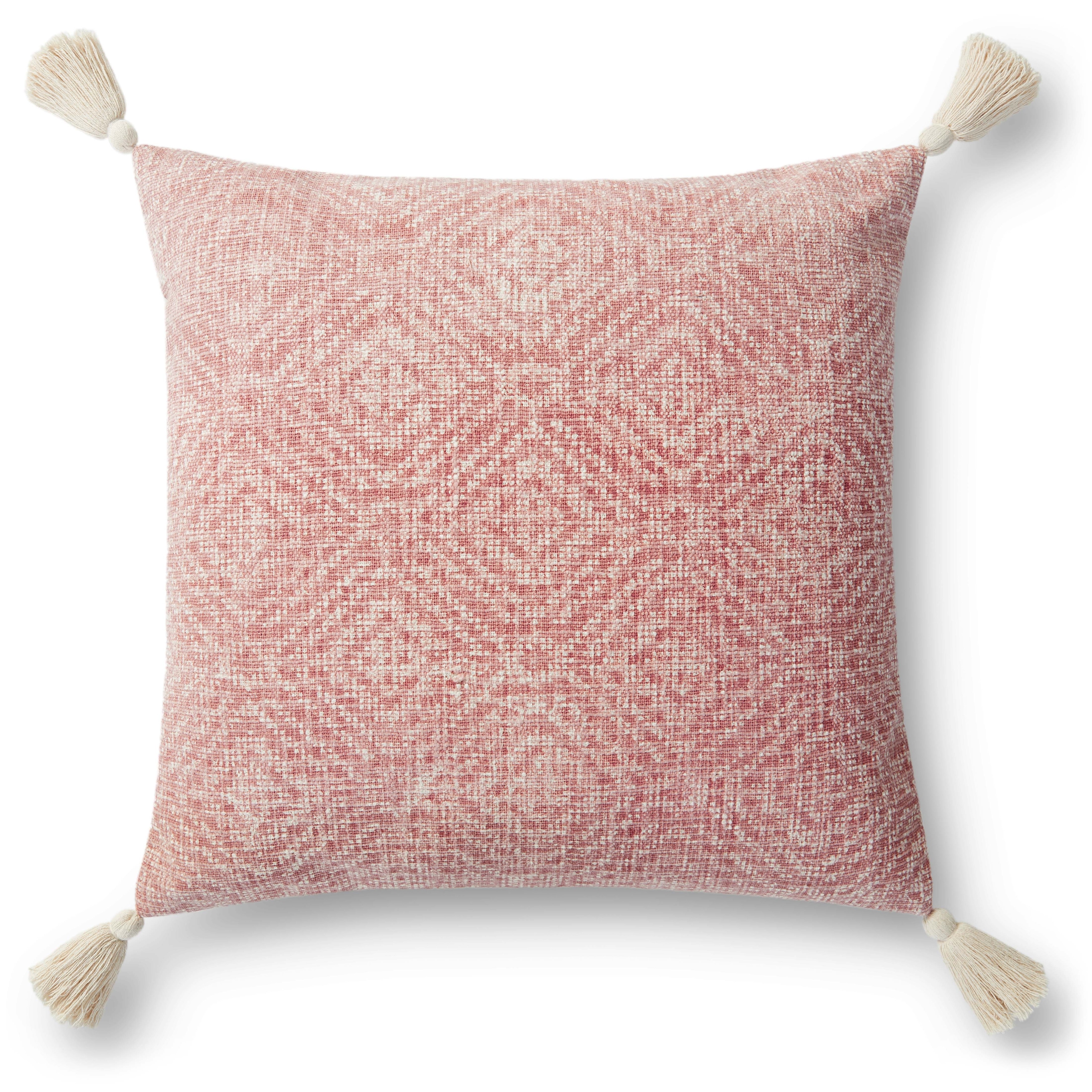 Alexander Home Distressed Tribal Diamond Tassel Pillow