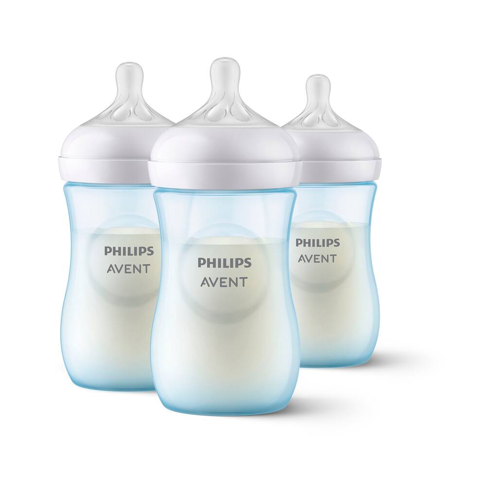 Natural Baby Bottle With Natural Response Nipple 9oz 3 Pack