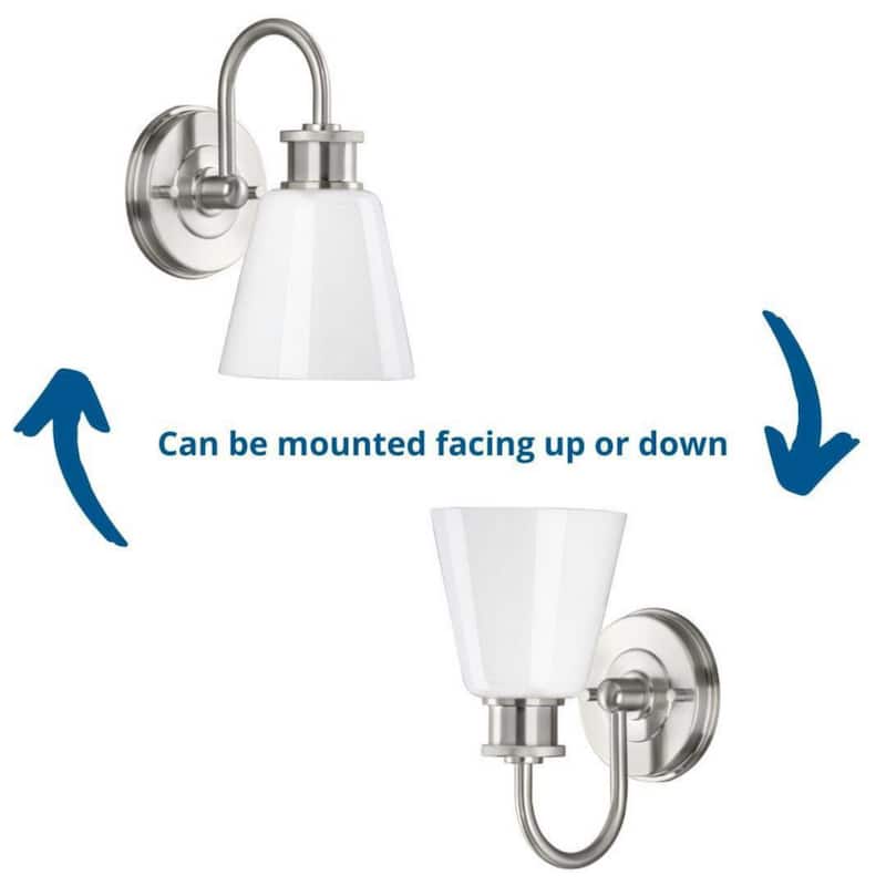 Progress Lighting Ashford 10" Tall Bathroom Sconce