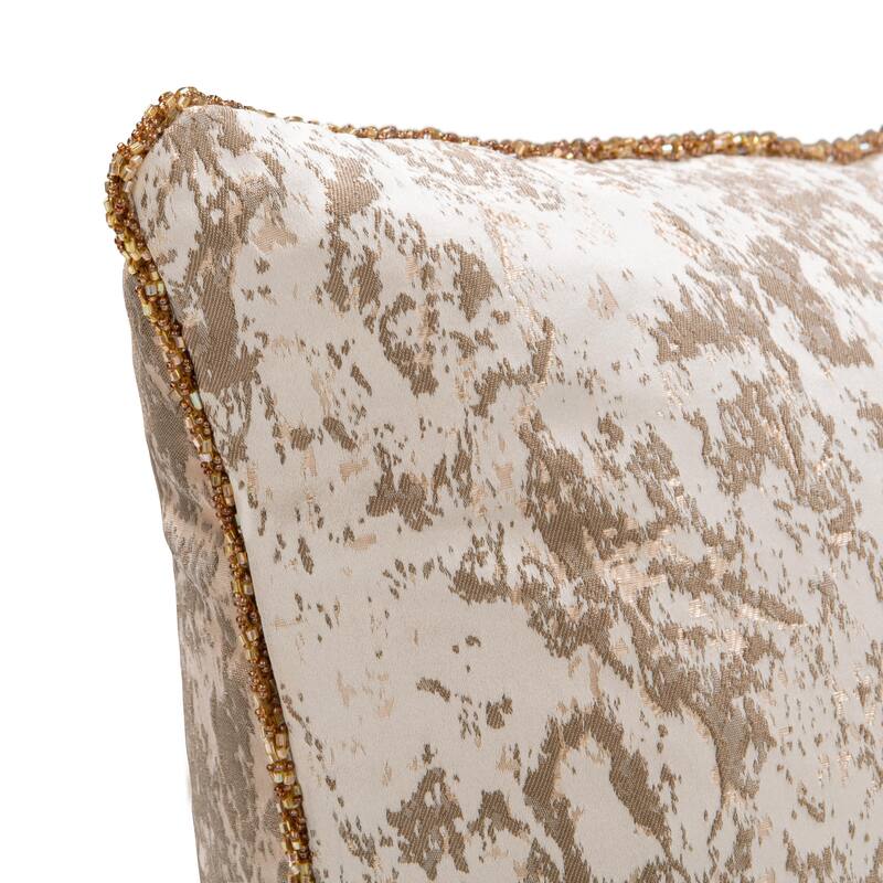 Villa by Classic Home Mica Woven Fabric Throw Pillow