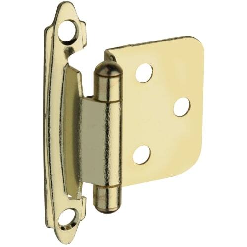 Shop Stanley Home Designs Bb8194 1 63 Inch Self Closing Standard Flush Spring Cabinet Hinge Overstock 16800045