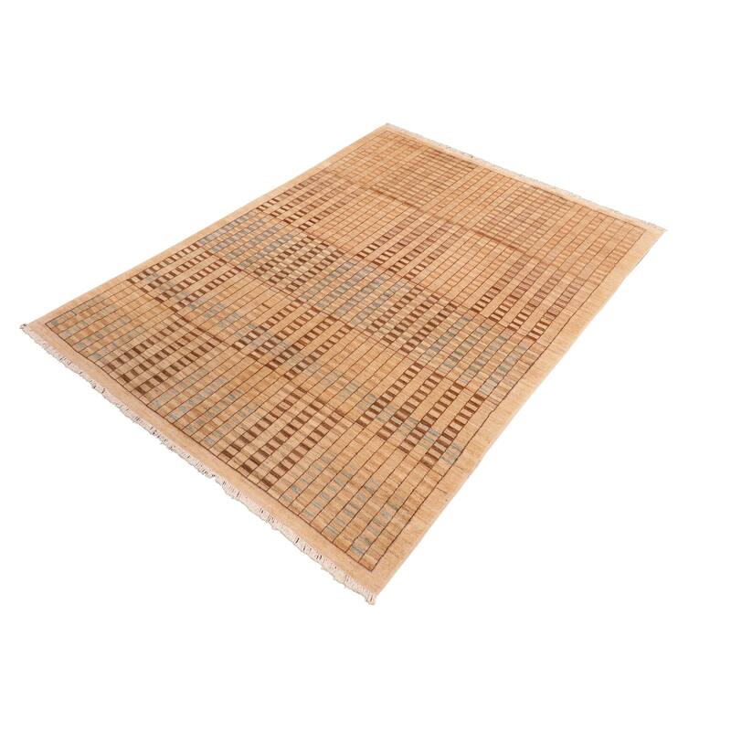 Chic Terrain Gabbeh Hand Knotted Wool Area Rug